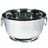 Champagneira indiana de aco com 2 pecas - Btc decor