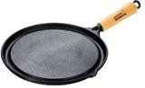 Chapa Bifeteira Ferro Fundido Redonda Lisa Panela Mineira 26cm de Diâmetro
