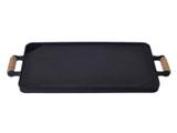 Chapa Dupla Face Ferro P/ Bifes, Lanches E Grelhados 45x25cm SCM