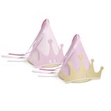 Chapéu de Aniversário com Aplique Princesa Vintage 08 unidades Cromus