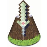 Chapéu de Aniversário Minecraft 08 unidades Junco - Festabox