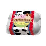 Chapéu de Aniversário Patinho Fazendinha 08 unidades Cromus - Festabox