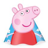 Chapéu de Aniversário Peppa Pig 08 unidades Regina Festas