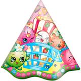 Chapéu de Aniversário Shopkins 08 unidades Festcolor
