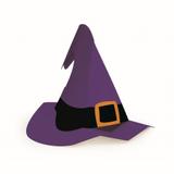 Chapéu de Bruxa Desmontável Halloween Cromus