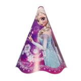 Chapéu de Papelão Descartável Frozen Disney Pacote com 8 Unidades Regina