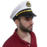 Chapeu Marinheiro Carnaval Quepe Capitao Fantasia Festa Cosplay - Ab midia