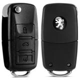 Chave Canivete Adaptação Peugeot 206 207 Hoggar + Lamina