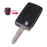 Chave Canivete Adaptação Peugeot Slim 206 207 Hoggar - Alarme Original