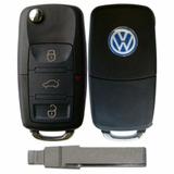 Chave Canivete Alarme Original + Code Gol Voyage G5 - Volkswagen