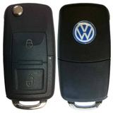 Chave Canivete Alarme Original + Code Volkswagen Golf