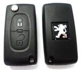 Chave Canivete Alarme Original Peugeot 307 Modelo Slim