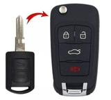 Chave Canivete Completa Gm Meriva 2002 A 2009 - Chevrolet