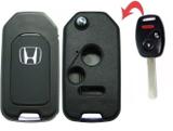 Chave Canivete Honda New CIVIC / CITY / CRV / FIT - 2 Botões + Panico