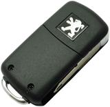 Chave Canivete Peugeot Chrome 206 207 Hoggar