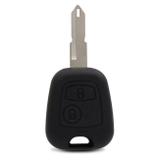Chave Peugeot 206 1998 A 2010 207 2009 A 2015 Hoggar 2010 a 2014 2 Botões Com Lâmina Preto - B. imports