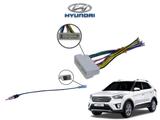 Chicote Conector De Som E Adaptador Antena Creta - X3automotive