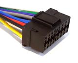 Chicote rádio sony / jvc / aiwa / blaupunkt - conector - Permak