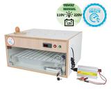 Chocadeira ALTA ECLOSÃO Automática 120 ovos Trivolt controle de Umidade e 4 ventiladores (GC120TU) - Galinha choca chocadeiras