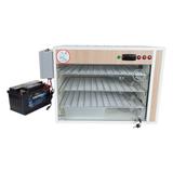 Chocadeira ALTA ECLOSÃO Automática 330 ovos Trivolt com carregador embutido e 7 ventiladores (GC330TC) - Galinha choca chocadeiras