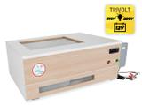 Chocadeira ALTA ECLOSÃO Automática BOX Trivolt com Carregador Embutido 120 ovos (GCB120TC) - Galinha choca chocadeiras