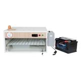 Chocadeira ALTA ECLOSÃO Automática Trivolt com 4 ventiladores e carregador embutido 120 ovos (GC 120tc) - Galinha choca chocadeiras