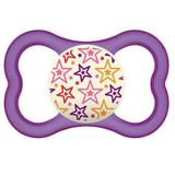 Chupeta AIR NIGHT GIRLS 06+ Meses Lilas MAM 2828