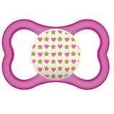 Chupeta AIR NIGHT GIRLS 06+ Meses Rosa MAM 2828