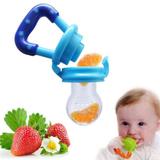 Chupeta Alimentadora Bico Para Bebê Menino Tamanho Médio Cor Azul - Hpl