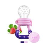 Chupeta Alimentadora com Bico de Silicone Babypop BTJP8035 Rosa