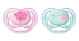 Chupeta Avent 0-6 Meses Ultra Air Girls 2un Decorada - Philips avent