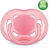 Chupeta Avent Freeflow Ortodôntica Bpa Free 6-18m Rosa - Philips avent