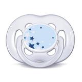 Chupeta Avent Noturna Azul 6-18m Freeflow - Philips avent