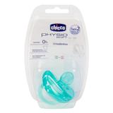 Chupeta Azul Soft Silicone Tam. 2 - Chicco