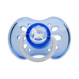 Chupeta Bico Redondo Azul Cavalinho - Tamanho 2 - Lolly