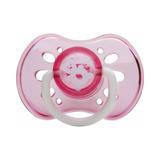 Chupeta Bico Redondo Rosa Ursinha - Tamanho 2 - Lolly
