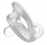 Chupeta Calmante Silicone Soft Comfort Kuka Transparente