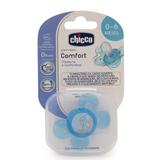 Chupeta Chicco Physio Comfort 0a6M com Porta Chupetas Azul
