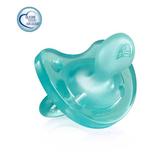 Chupeta Chicco Physio Soft Azul Silicone Tamanho 2 6 a 12 Meses