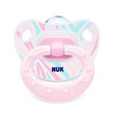 Chupeta Classic Delicada - Rosa - Fase 1 - NUK
