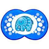 Chupeta Clear Silk Touch Boys - Fase 2 - Elefante - MAM