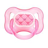 Chupeta Color Kuka Ortodôntica Decorada Rosa N 1º