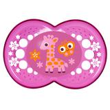 Chupeta Crystal Silk Touch Girls - Fase 2 - Rose - MAM