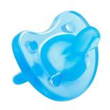 Chupeta de Silicone Chicco Soft Physio Azul Tamanho 2 (6-12M)