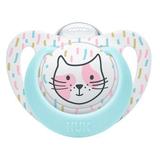 Chupeta de Silicone Genius GIRL Tamanho 3 Gatinho NUK PA7320-3G