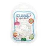 Chupeta de Silicone Kuka Soft Ortodôntica Tamanho 1 +6 Meses