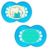 Chupeta de Silicone - Night Days - Boys - 6M - MAM