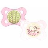 Chupeta de Silicone - Night Days - Girls - 0 a 6 M - MAM