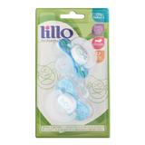 Chupeta de Silicone - Papai - 2 Unidades - Azul - Lillo