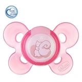 Chupeta de Silicone Physio Comfort Rosa 0 a 6 meses - Chicco